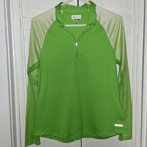 Gymshark SolarXP Bright Green Top